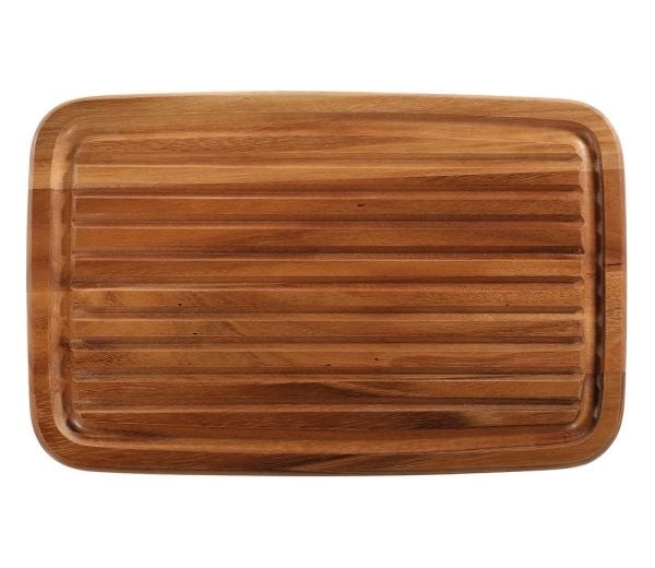 Zassenhaus 055030, Rektangulær, Tre, Akasietrefarget, Brødvarer, Monokromatisk, 420 mm