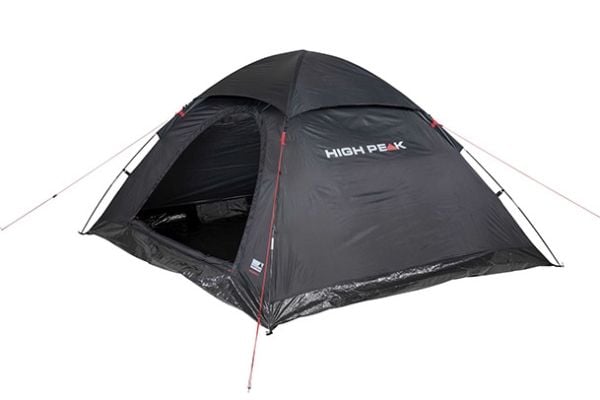 High Peak Monodome XL, Kuppeltelt, 4 person(er), Ventilasjon, Vanntette sømmer, Sort