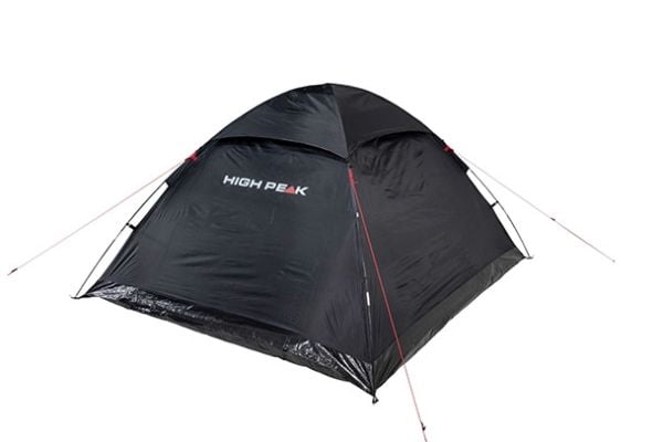 High Peak Monodome XL, Kuppeltelt, 4 person(er), Ventilasjon, Vanntette sømmer, Sort
