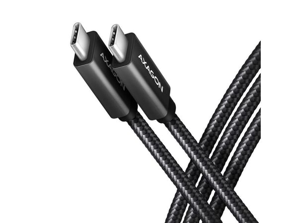 Axagon BUCM32-CM20AB, 2 m, USB C, USB C, USB 3.2 Gen 2x2, 20 Gbit/sek., Sort