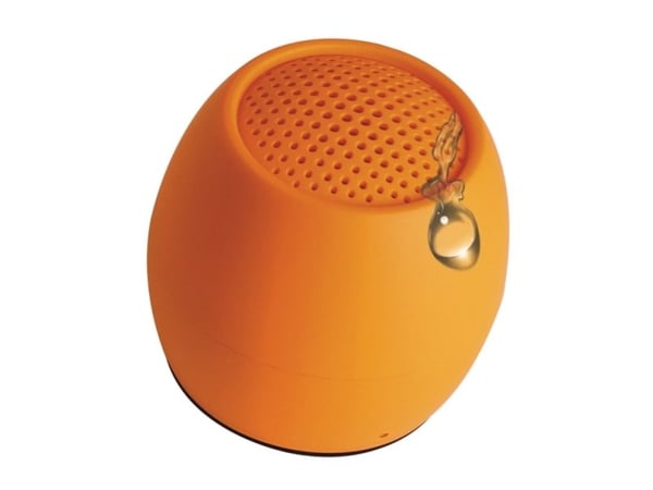 Boompods Zero Speaker, 3 cm, 3 W, Trådlös, Bärbar monohögtalare, Orange, Sfärisk