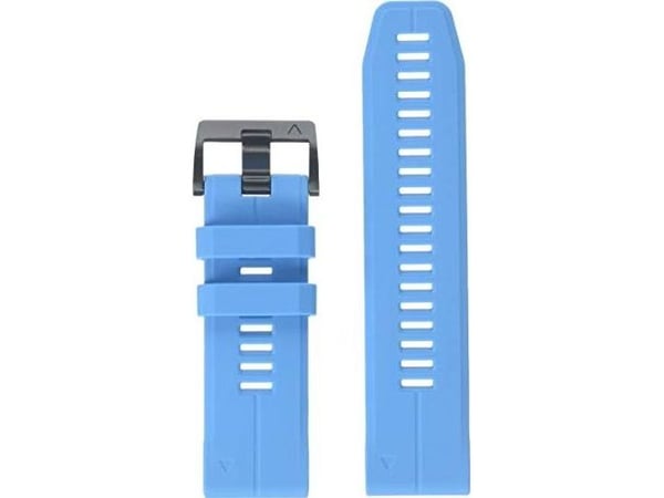 Garmin QuickFit - Klokkestropp for smart armbåndsur - cyanblå - for D2; Descent Mk1; fenix 5X; fenix 5X; tactix Charlie, Delta, Delta - Solar Edition