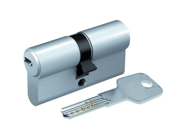 BASI BM5200-1545, Europrofilsylinder, Sølv, 3 stykker, 423 g