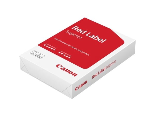 Canon Red Label Superior WOP121 - Glatt - 131 mikroner - hvit - A4 (210 x 297 mm) - 100 g/m² - 500 ark papir