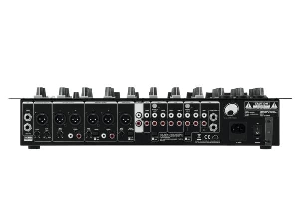 Omnitronic CM-5300, 5 kanaler, Rack-montering, 25 W, Svart