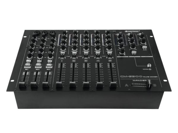 Omnitronic CM-5300, 5 kanaler, Rack-montering, 25 W, Svart