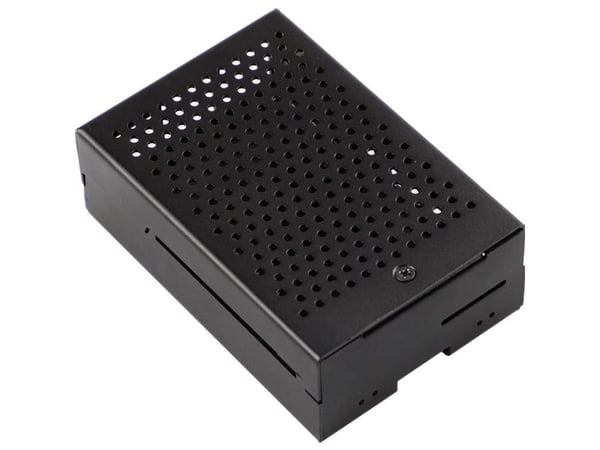 Renkforce RF-4507494, Rektangulær, Aluminium, Sort, 95 mm, 85 mm, 35 mm Renkforce RF-4507494, Rektangulær, Aluminium, Sort, 95 mm, 85 mm, 35 mm