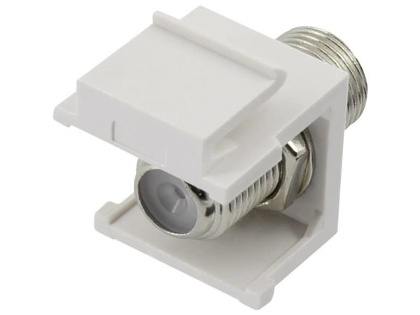 Renkforce RF-4848603, Tasainen, Hopea, Valkoinen, 19,2 mm, 14,9 mm, 1 kpl