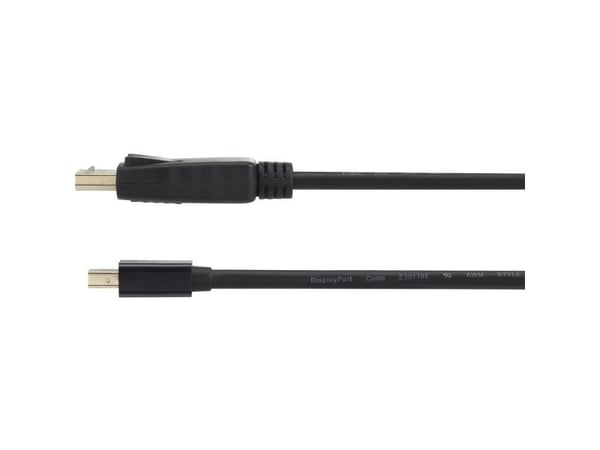 Renkforce RF-4538176, 2 m, DisplayPort, Mini DisplayPort, Hankjønn, Hankjønn, 4096 x 2160 piksler