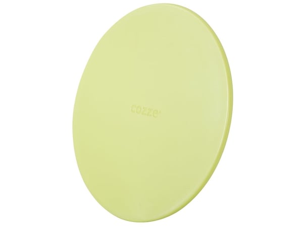 Cozze® pizzabræt i plast Ø350x10 mm lysgrøn