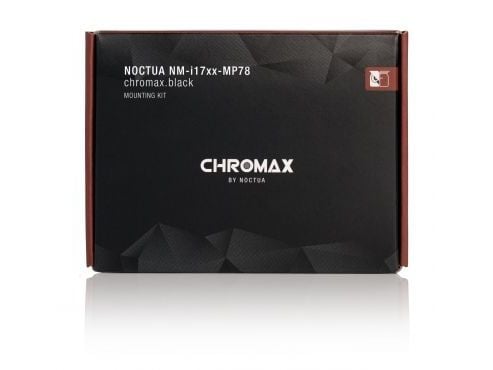 Noctua NM-I17XX-MP78 chromax.black, Montering Sett, Sort, LGA 1700, Noctua NH-U14S, NH-U12A, NH-U12S, NH-U12S chromax.black, NH-U12S SE-AM4, NH-U12...
