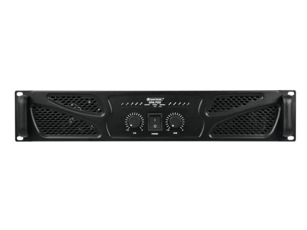 Omnitronic XPA-700, 2.0 kanaler, 350 W, A/B, 0,5%, 95 dB, 20000 O