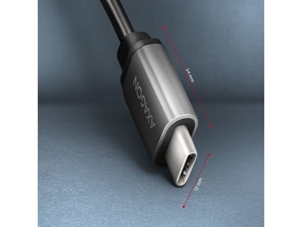 AXAGON - USB-sovitin - USB-C (han) til USB Type A (hun) - USB 3.2 Gen 1 - 5 V - 3 A - 20 cm