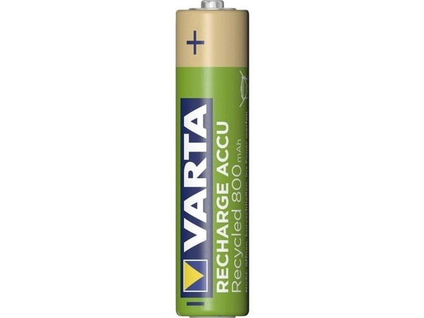 Varta Recharge Accu Recycled 56813 - Batteri 2 x AAA - NiMH - (ladbare) - 800 mAh