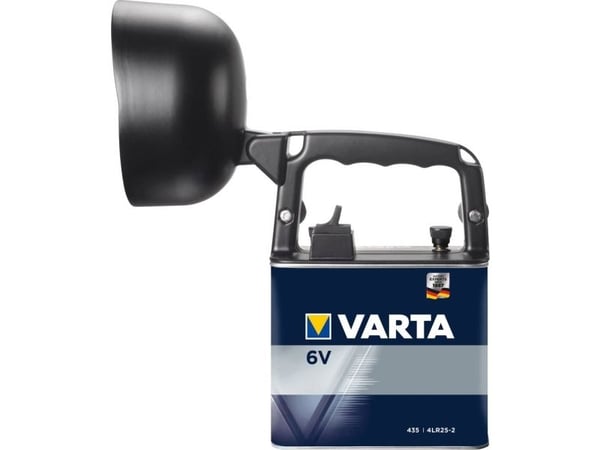 Varta 18660101421, Lommelykt, Sort, Blå, LED, 4 W, 190 lm, 430 m