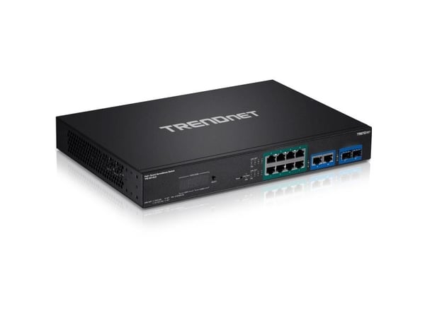 Trendnet TPE-3012LS, Hallittu, Gigabit Ethernet (10/100/1000), Täysin kaksipuolinen, Power over Ethernet -tuki, Telineasennus, 1U