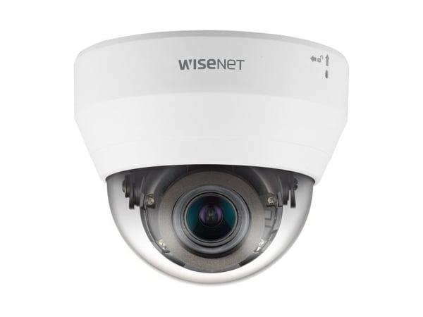 Hanwha Vision WiseNet Q QND-7082R - Nettverksovervåkingskamera - kuppel - farge (Dag og natt) - 4 MP - 2560 x 1440 - motorisert - lyd - sammensatt ...