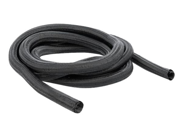 Delock Braided Sleeving self-closing - Flätad ärm - 2 m - svart
