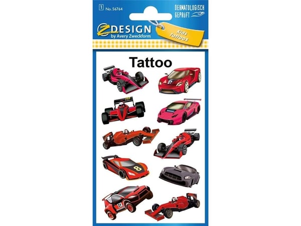 Zdesign Tatuoinnit - Kilpa-autot Zdesign Tatuoinnit - Kilpa-autot