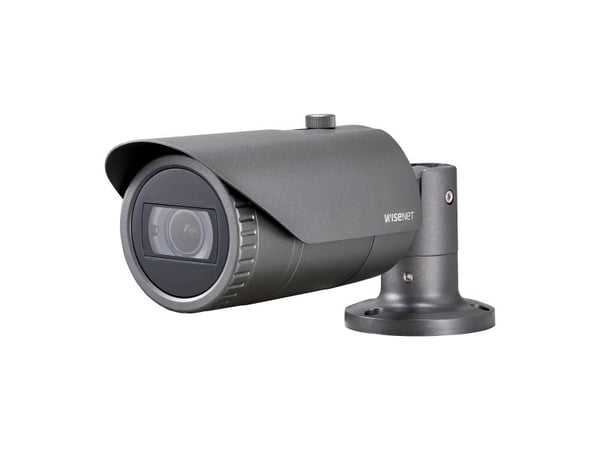 Hanwha QNO-7082R, IP-turvakamera, Ulkona, Langallinen, Katto/seinä, Harmaa, Bullet