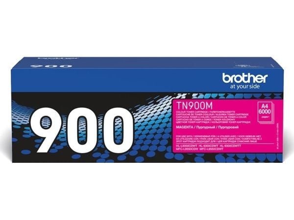 Brother TN-900MP, 6000 sivua, Magenta, 1 kpl