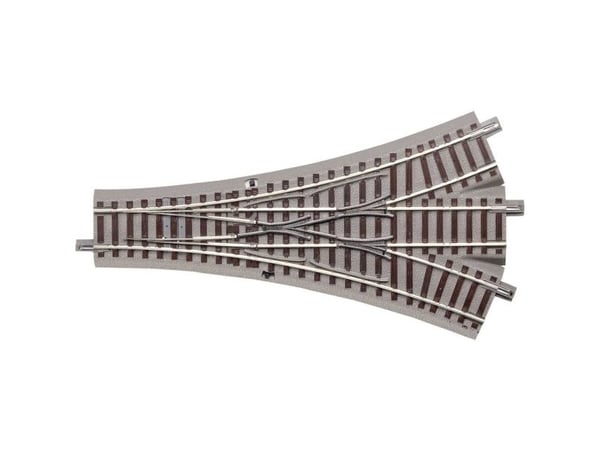 H0 Roco geoLINE (med ballast) 61160 tremanns sporveksel 1 stk