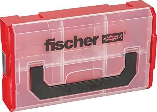 Fischer 533069, Lager boks, Rød, Rektangulær, Plast, Monokromatisk, Universell