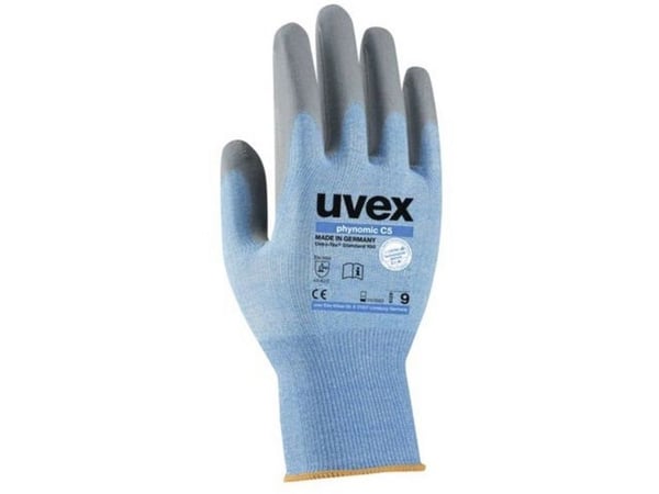 Uvex 6008106, Blå, Grå, Voksen, Voksen, Unisex, 1 stykker, Elastan, Polyamid