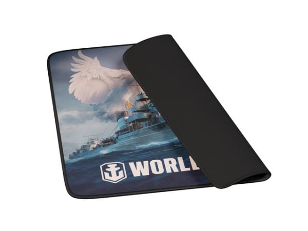 Natec Genesis CARBON 500 - Musematte - størrelse M - WOWS BLYSKAWIC - World of Warships, multifarge