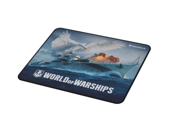 Natec Genesis CARBON 500 - Musematte - størrelse M - WOWS BLYSKAWIC - World of Warships, multifarge