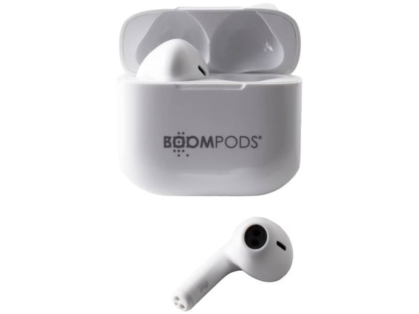 Boompods bassline COMPACT, Trådløs, Musikk/hver dag, Hodesett, Hvit