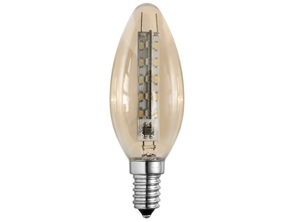 Segula - LED-lyspære - form: stearinlys - klar finish - E14 - 2.7 W (ekvivalent 15 W) - klasse A+ - 2600 K