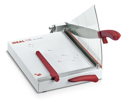 Ideal 11351000, 25 ark, 35 cm, A4 - A6, 70 g/m², Rød, Hvit, CE