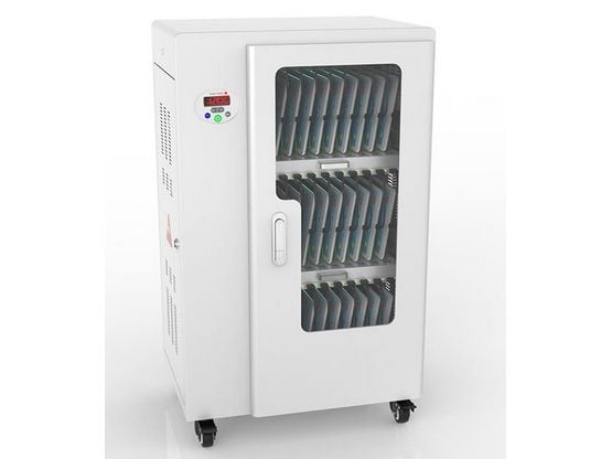Laddvagn för tabletter upp till 30 enheter, UV-desinfektion, Smart Control, grå, Good Connections® (PCT01-A30G)