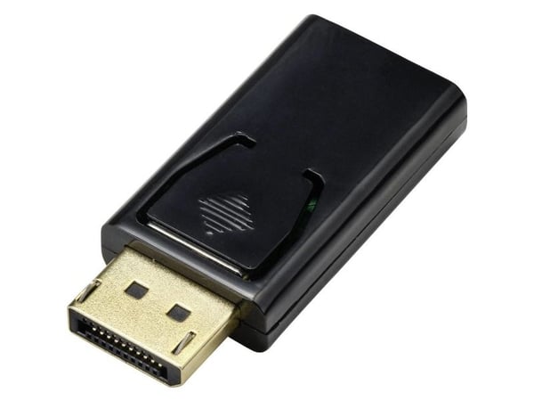 Renkforce RF-4746622, DisplayPort, HDMI, Sort