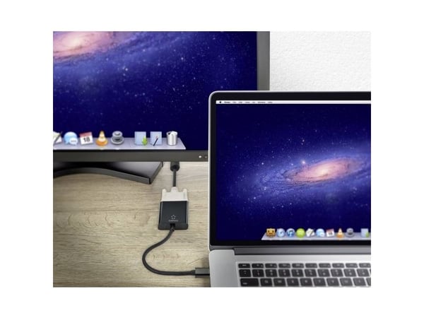 Renkforce RF-4769258, 0,15 m, Mini DisplayPort, DVI, Hankjønn, Hunkjønn, Rett
