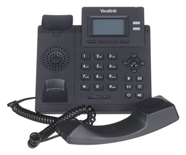 Yealink SIP-T31G - VoIP-telefon - 5-veis anropskapasitet - SIP, SIP v2, SRTP - 2 linjer - klassisk grå
