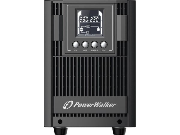 PowerWalker VFI 2000 AT - UPS - AC 80 - 300 V - 1800 watt - 2000 VA - 9 Ah - RS-232, USB - utgangskontakter: 4