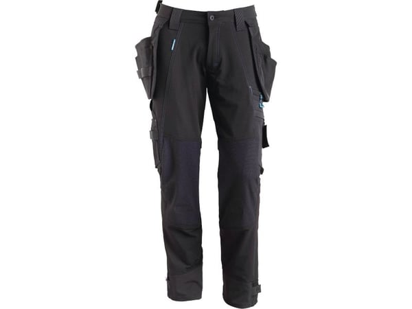 MASCOT 17031-311-09, Bukser, Alle kjønn, Sort, Elastan, Nylon, 235 g/m², 8%