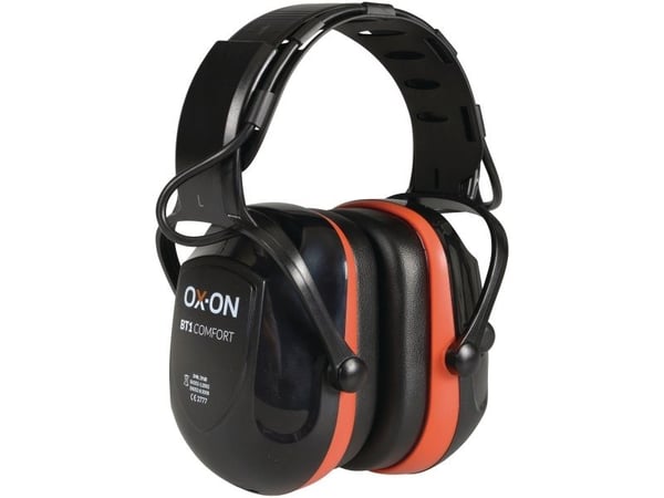 Kuulonsuojain OX-ON Comfort BT1, musta