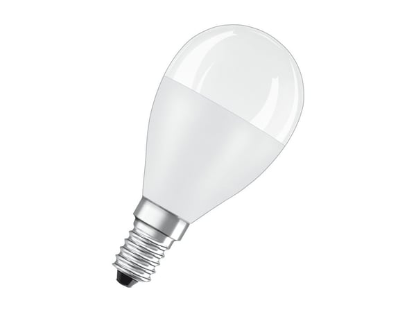 OSRAM LED STAR - LED-lyspære - mattslipt finish - E14 - 7.5 W (ekvivalent 60 W) - klasse F - varmt hvitt lys - 2700 K
