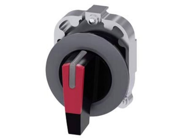 Siemens 3SU10622EL200AA0 3SU1062-2EL20-0AA0 Kiertokytkin Kiinnityslaite Punainen 2 x 45° 1 kpl