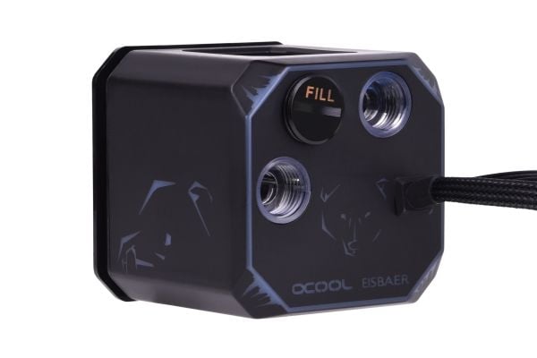 Alphacool 12960 - Vannblokk - Nylon - Plast - Svart - LGA 1150 (Socket H3) - LGA 1151 (Socket H4) - LGA 1155 (Socket H2) - LGA 1156 (Socket H) - LG...
