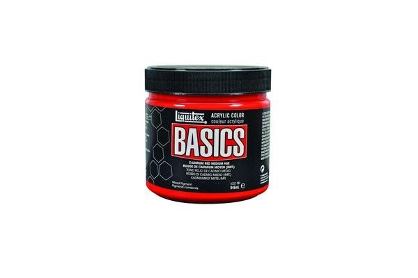 Basics 946 ml Cadmium Red Medium Hue 151