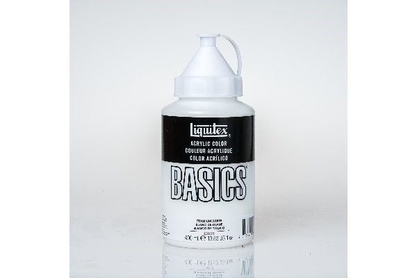 Basics Titanium White 432 akrylmaling 400 ml