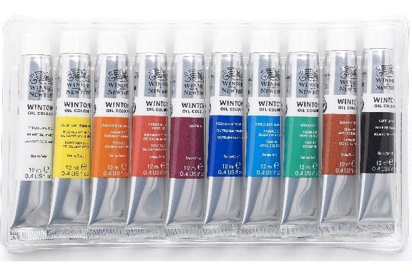Winton oljeset 10x12 ml assorterat