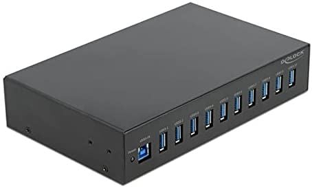 Delock - Hub - 10 x USB 3.2 Gen 1 - stasjonær