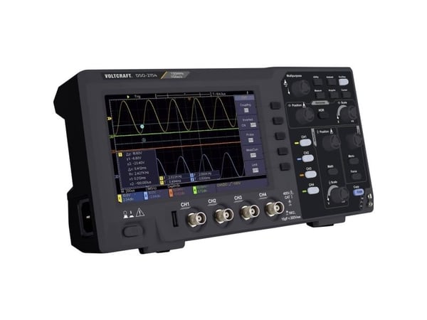 VOLTCRAFT DSO-2154 Digital-Oszilloskop 150 MHz 4-Kanal 1 GSa/s 80 kpts 8 Bit Digital-Speicher (DSO) 1 St. (VC-11954580)