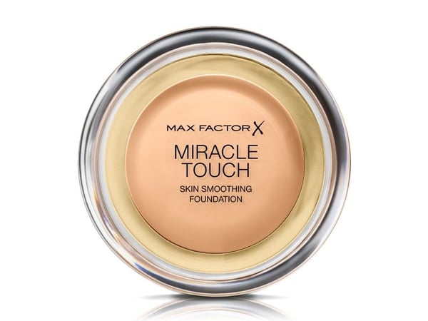 Max Factor Miracle Touch - Grunnlag - faststoff-til-væske - gyllen (75) - silkeglatt, sateng - 11.5 g