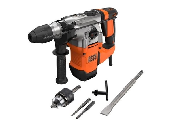 BLACK+DECKER BEHS03K-QS - Hammerbor - 1250 W - SDS-plus 13 mm - 3.7 joule
